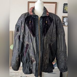 Vintage 80's Forenza Bomber Jacket Size L